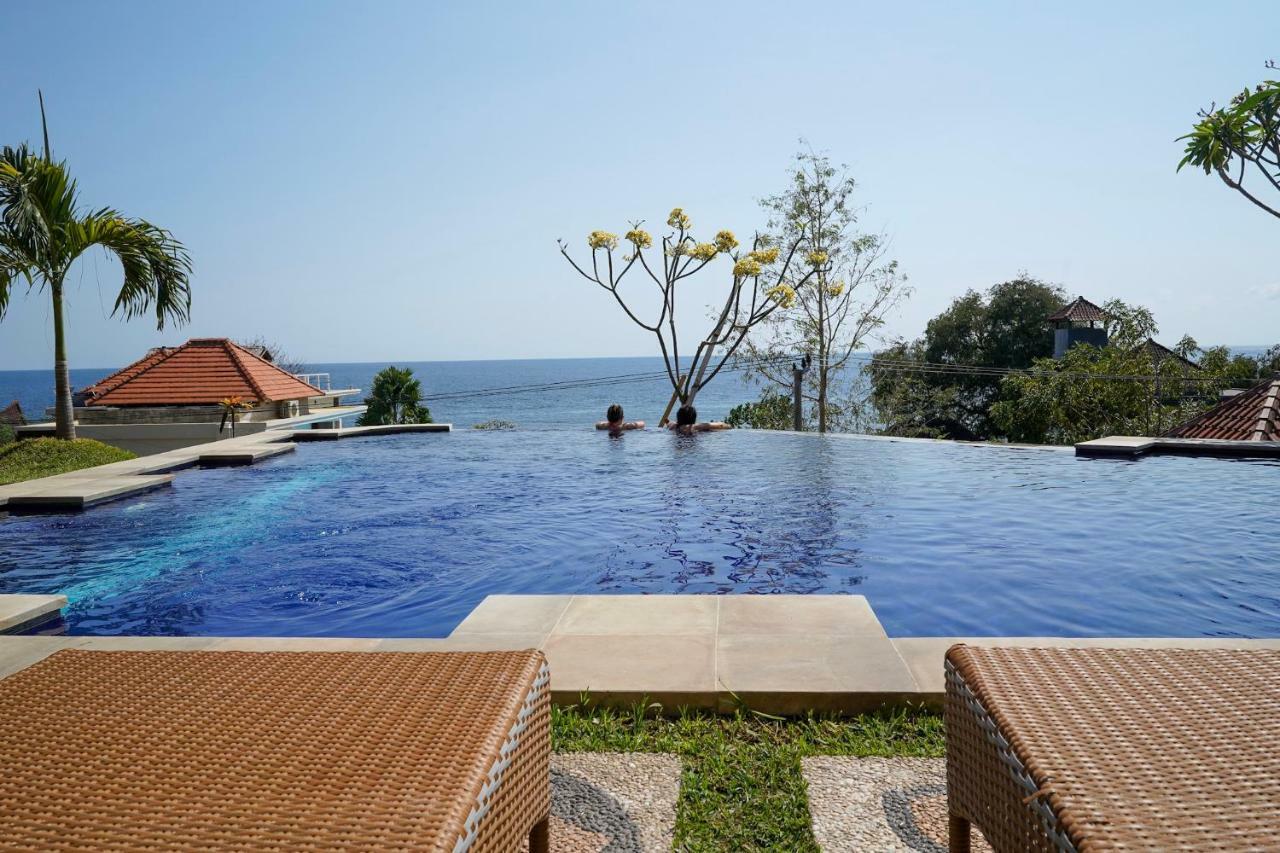 Bamboo Bali Hill Bungalows อาเม็ด ภายนอก รูปภาพ
